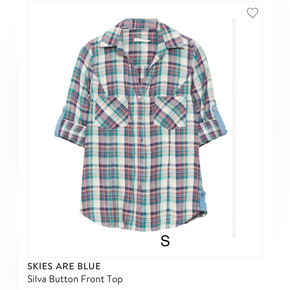 Stitch fix skies are blue size S petite - Picture 1 of 4